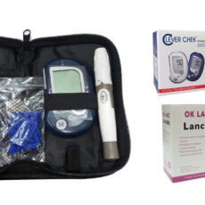 دستگاه تست قندخون کلور چک مدل TD-4230 به همراه یک بسته نوار تست و سوزن