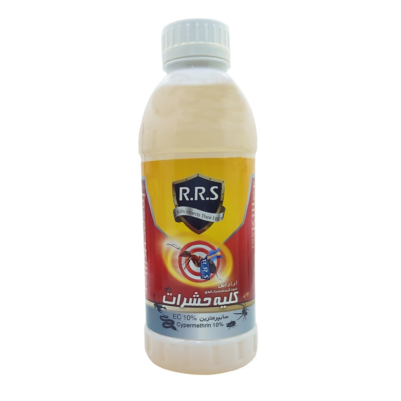مایع حشره کش آرآراس مدل سایپرمترین حجم 1 لیتر مجموعه 2 عددی