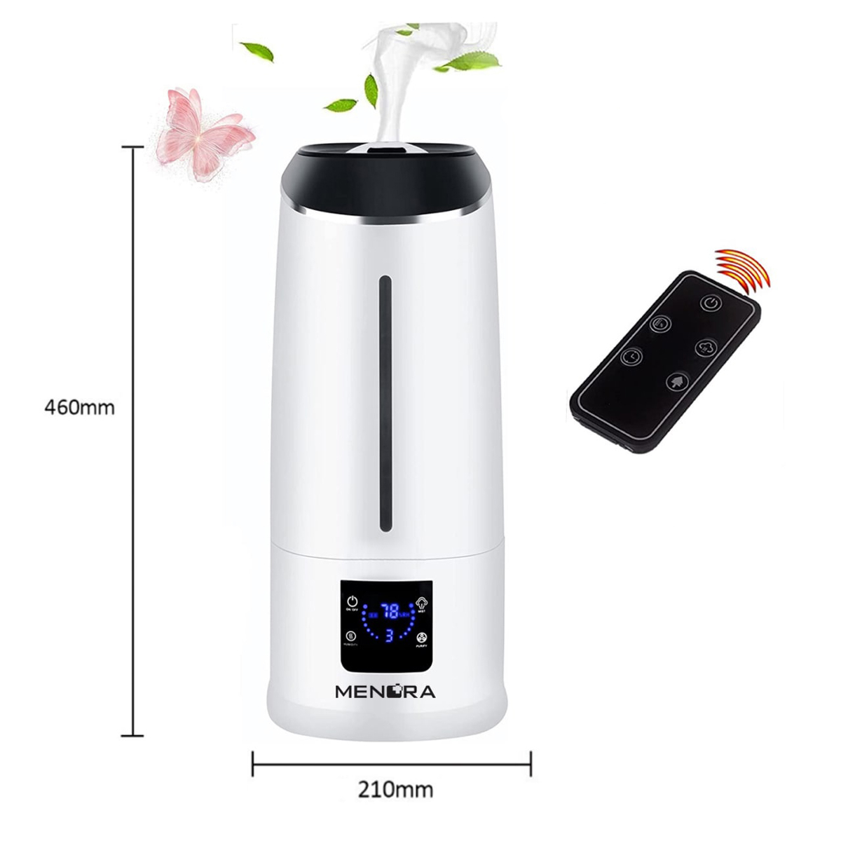 دستگاه بخور و رطوبت ساز سرد منورا مدل HD1-1355A