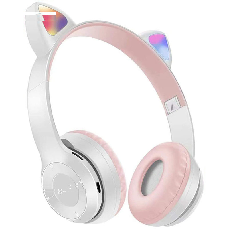 هدفون بلوتوثی مدل گربه ای p47m