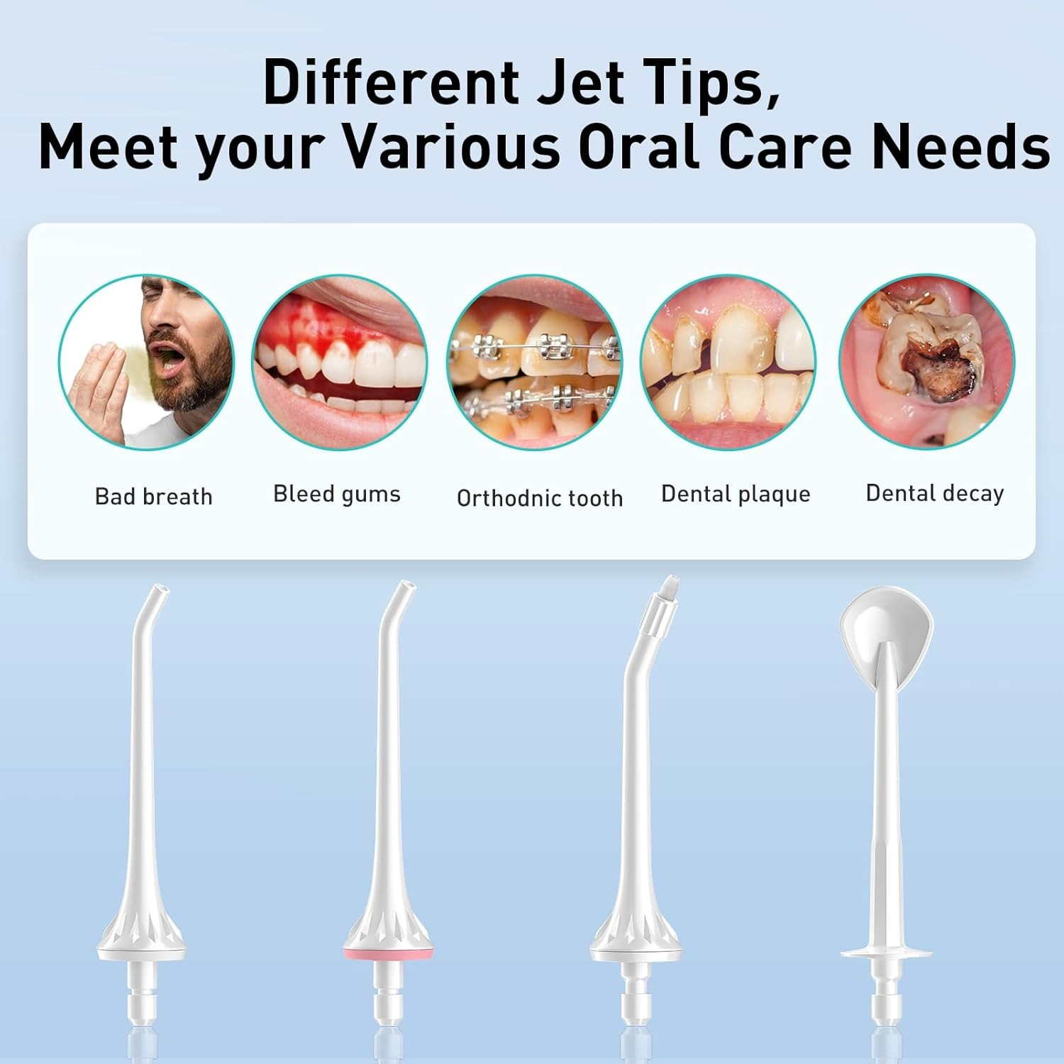 دستگاه شست و شوی دهان و دندان شارژی کوسلوس مدل C30(FC5360) به همراه 4 سری