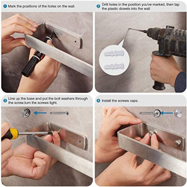 پایه رول دستمال کاغذی کاووما مدل L102