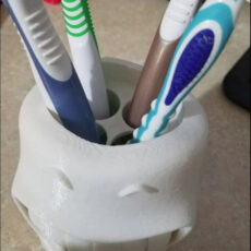 جا مسواکی طرح دندان لبخند