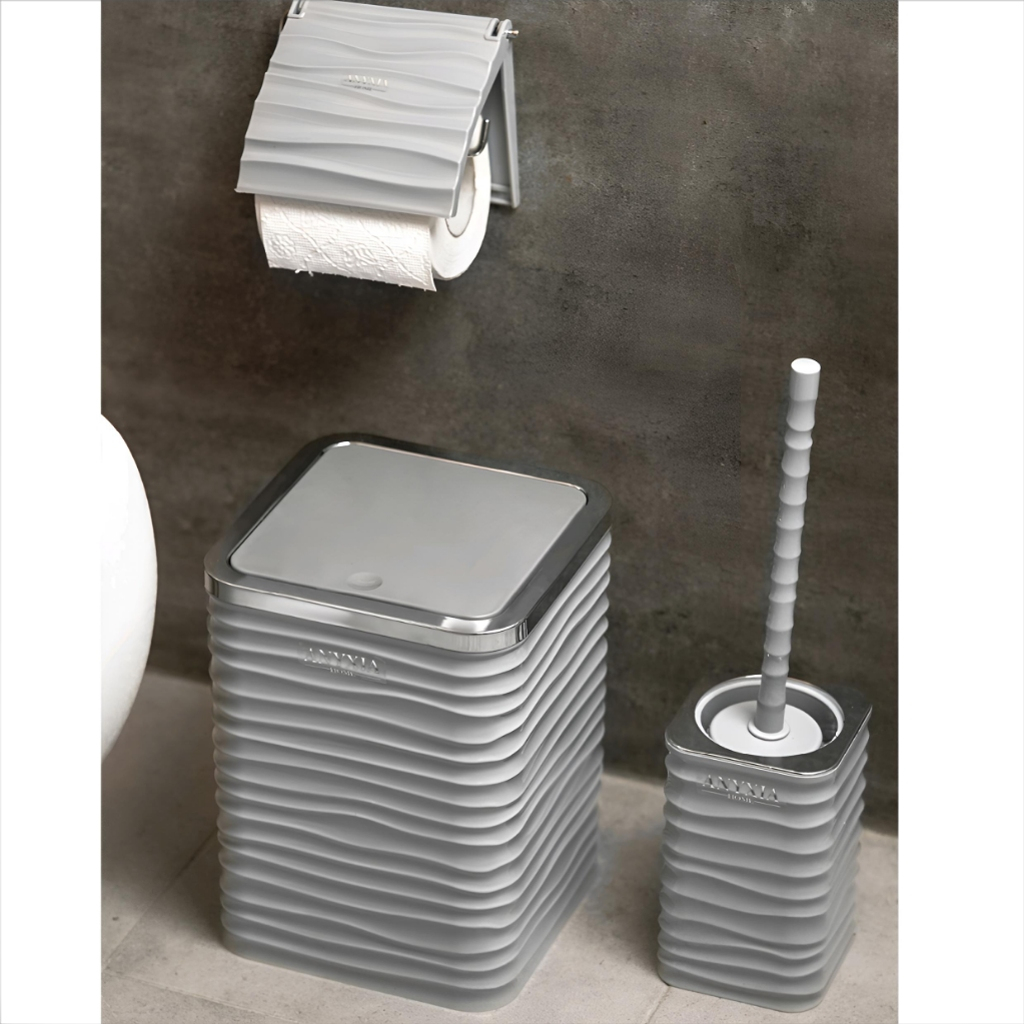 ست سرویس بهداشتی 6 پارچه آنکسیا مدل کرلی کد 111