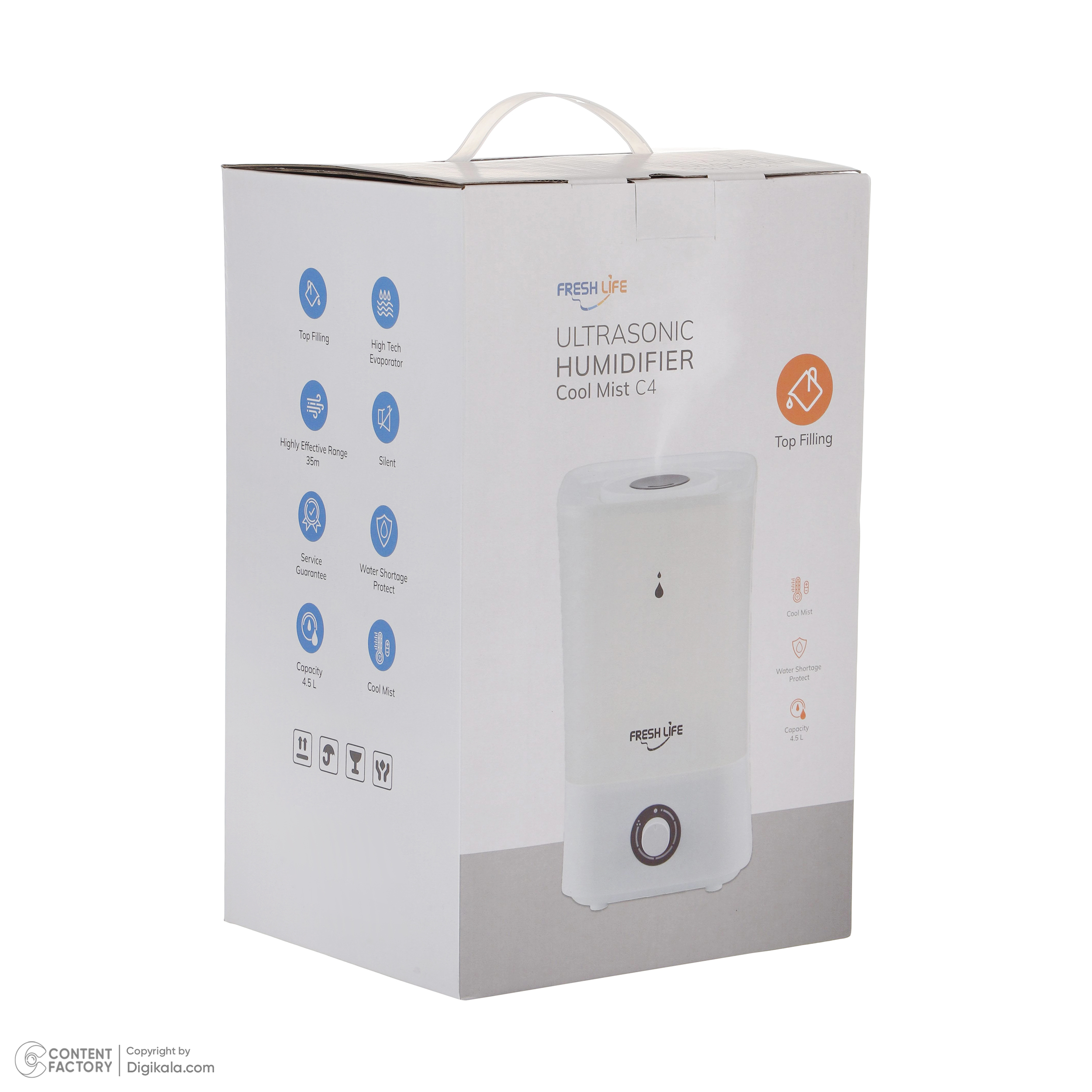 دستگاه بخور و رطوبت ساز سرد فرش لایف مدل C4