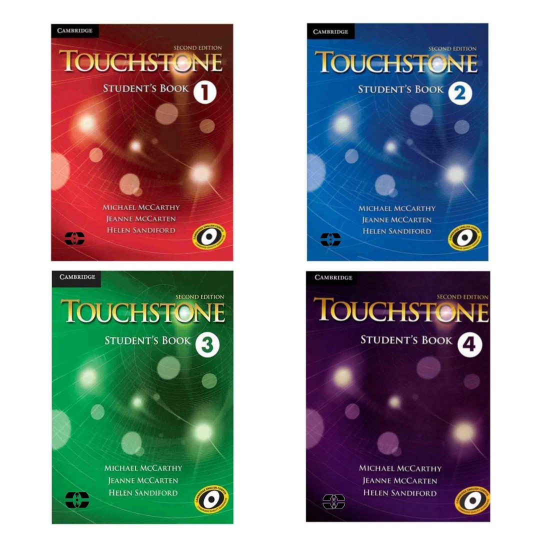 کتاب Touchstone 2nd اثر جمعی از نویسندگان انتشارات سپاهان 4 جلدی