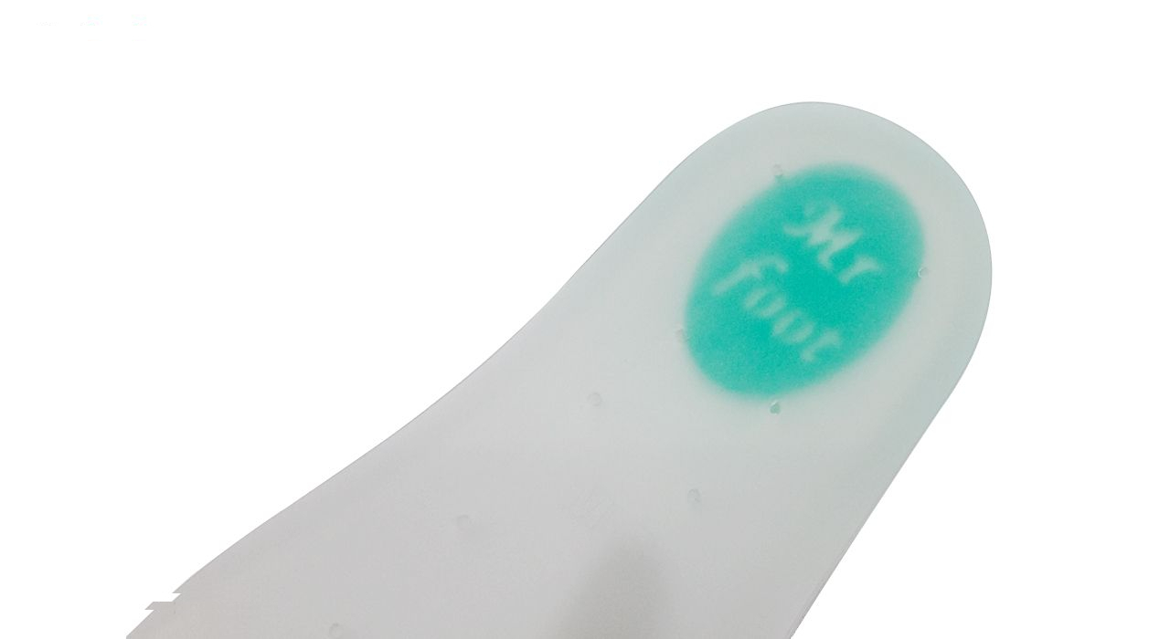 کفی طبی مخصوص خارپاشنه مستر فوت مدل سیلیکونی متوسط سایز 39-38