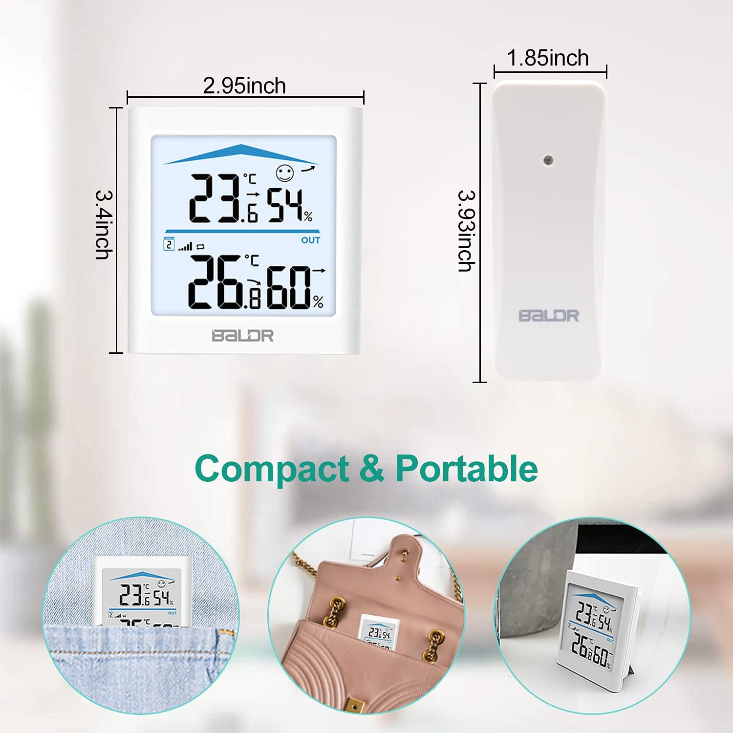 دماسنج دیجیتالی بالدر مدل ‎5461