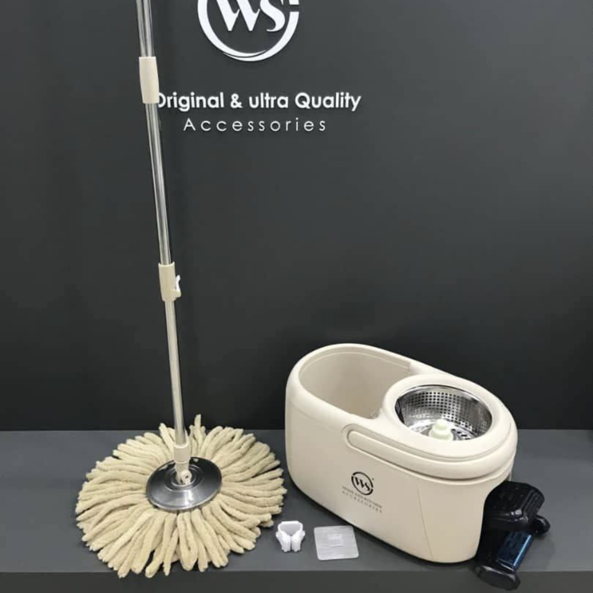 ست سطل و زمین شوی دبلیو اس مدل پدالی کد DH400