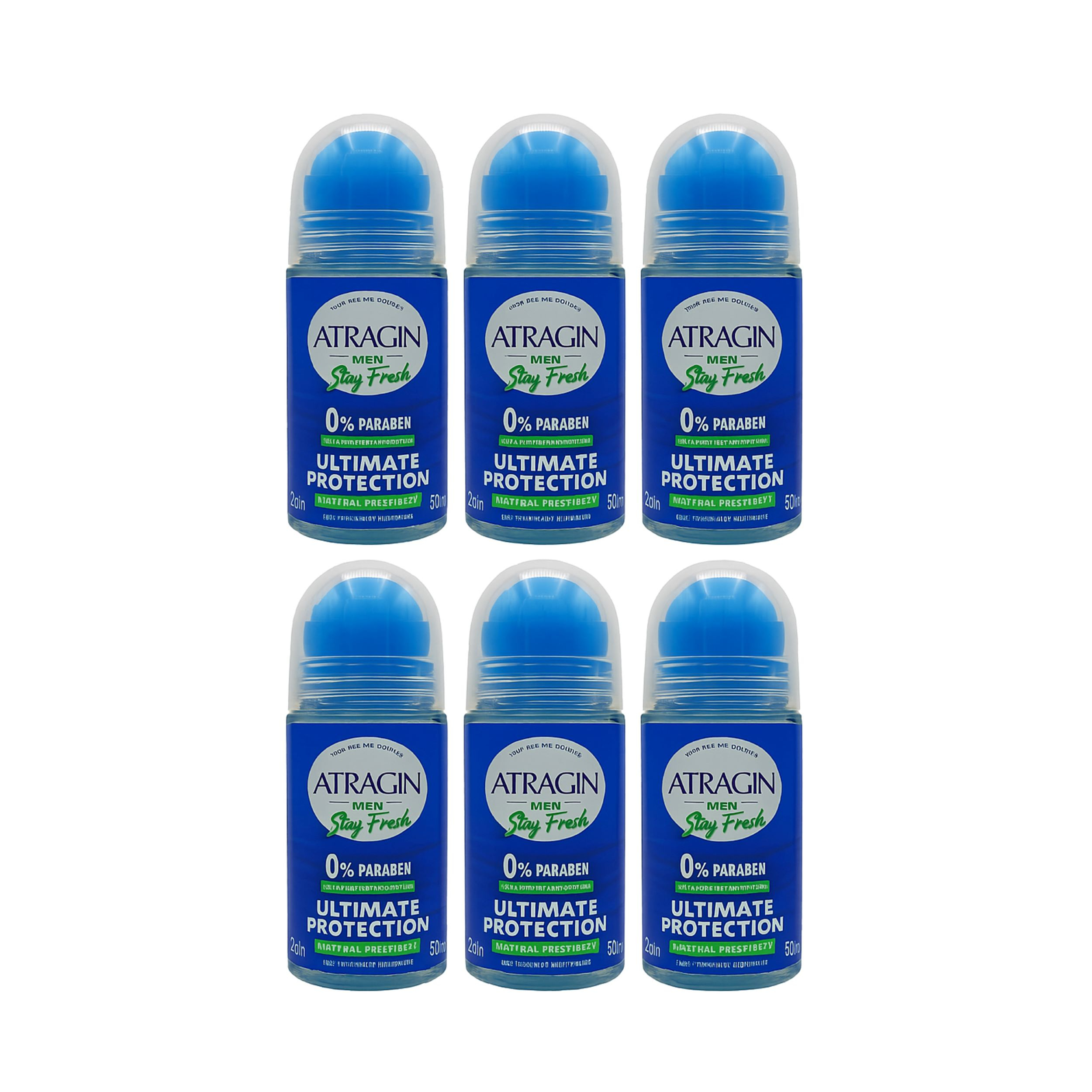 رول ضد تعریق مردانه عطرآگین مدل التیمیت پروتکشن حجم 50 میلی لیتر مجموعه 6 عددی