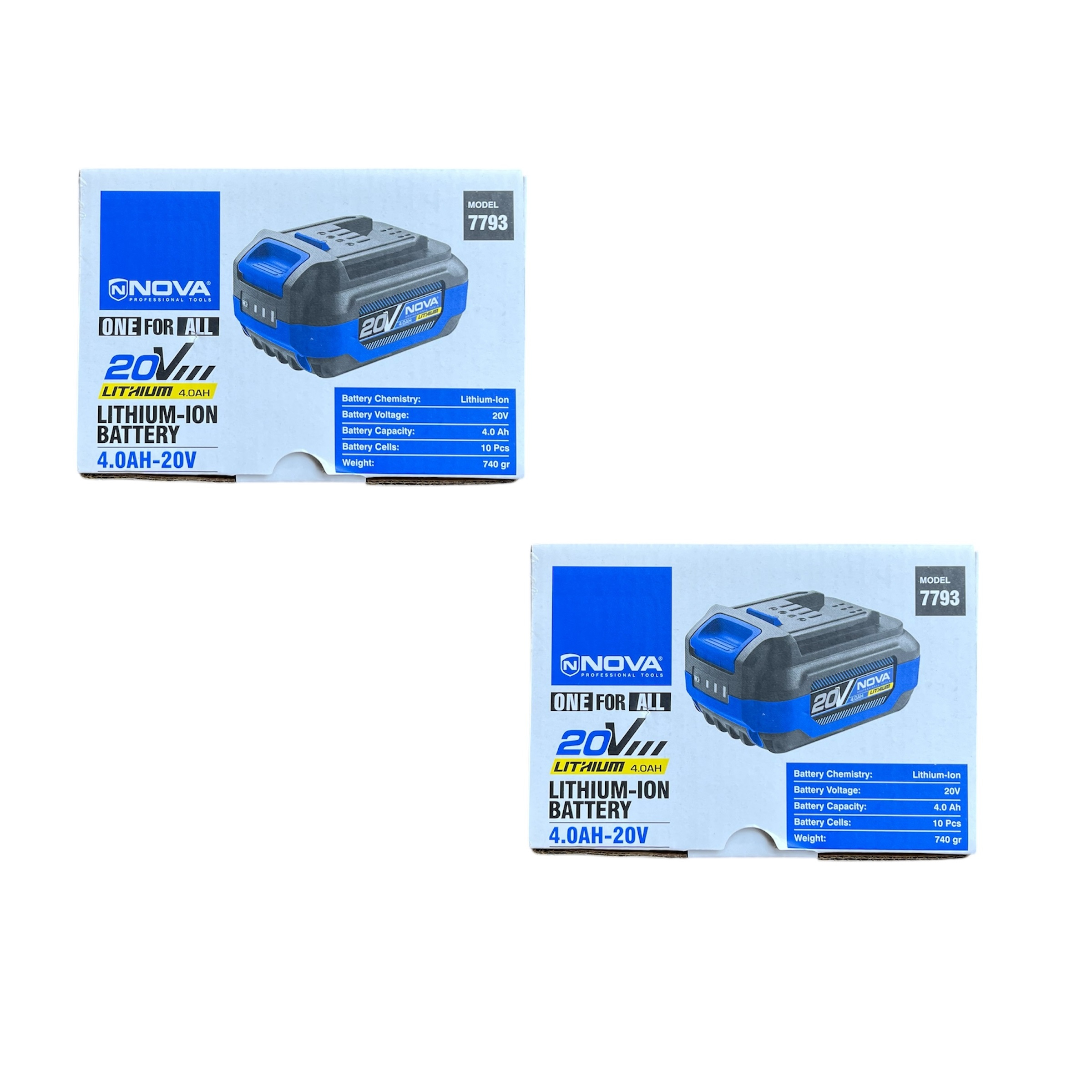 اره زنجیری شارژی براشلس نووا مدل 7746