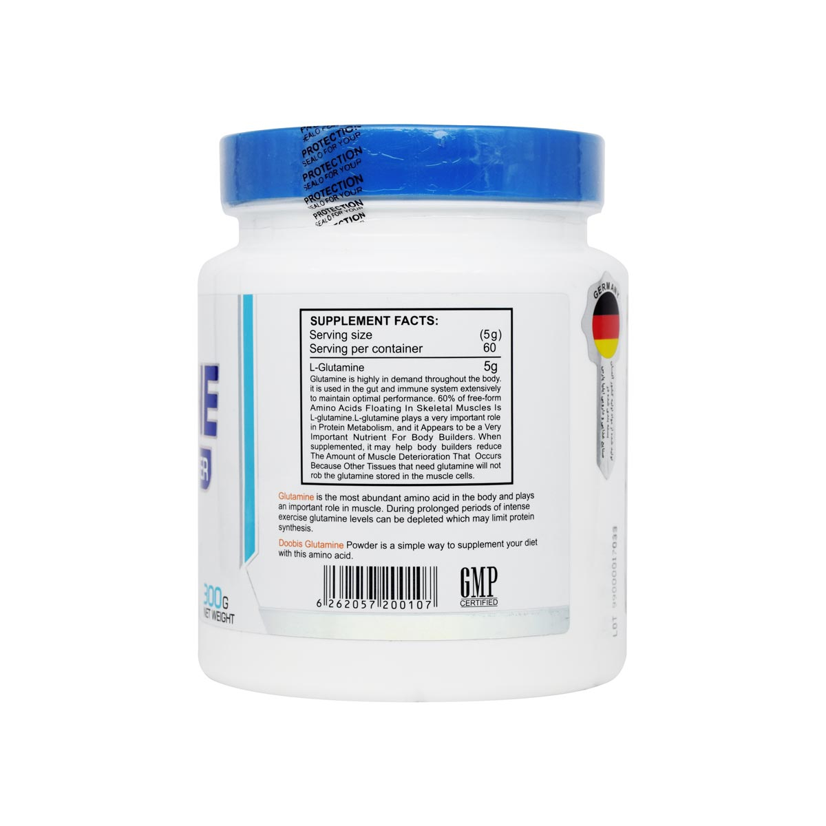 پودر گلوتامین دوبیس - 300 گرم