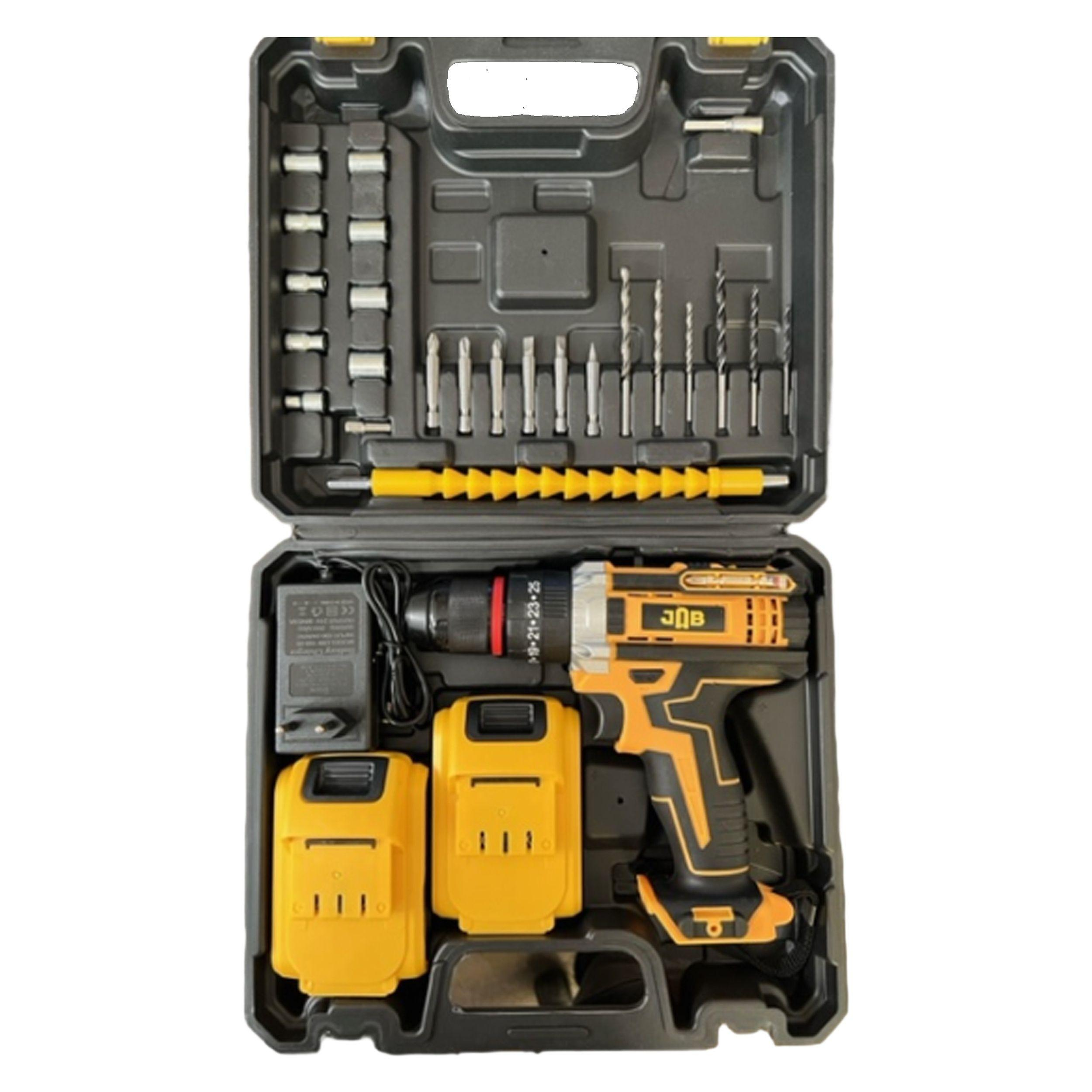 مجموعه 31 عددی دریل پیچ گوشتی شارژی جاب مدل JB-4850 NEW