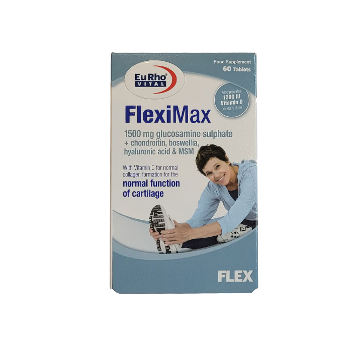 قرص فلکسی مکس یوروویتال بسته 60 عددی