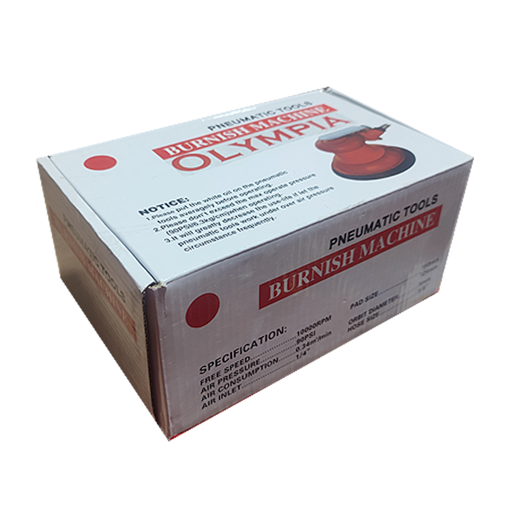 دستگاه پولیش بادی المپیا مدل RX3002