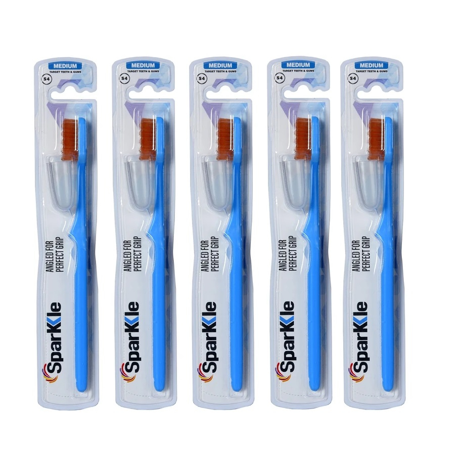 مسواک اسپارکل مدل s4 pro بسته 5 عددی با برس متوسط