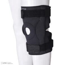 زانوبند طبی سما طب پاکان مدل مفصلدار قابل تنظیم کد 5017