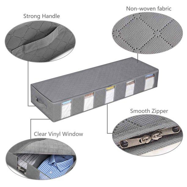 کاور لباس ارگانو مدل 5 خانه بسته 4 عددی