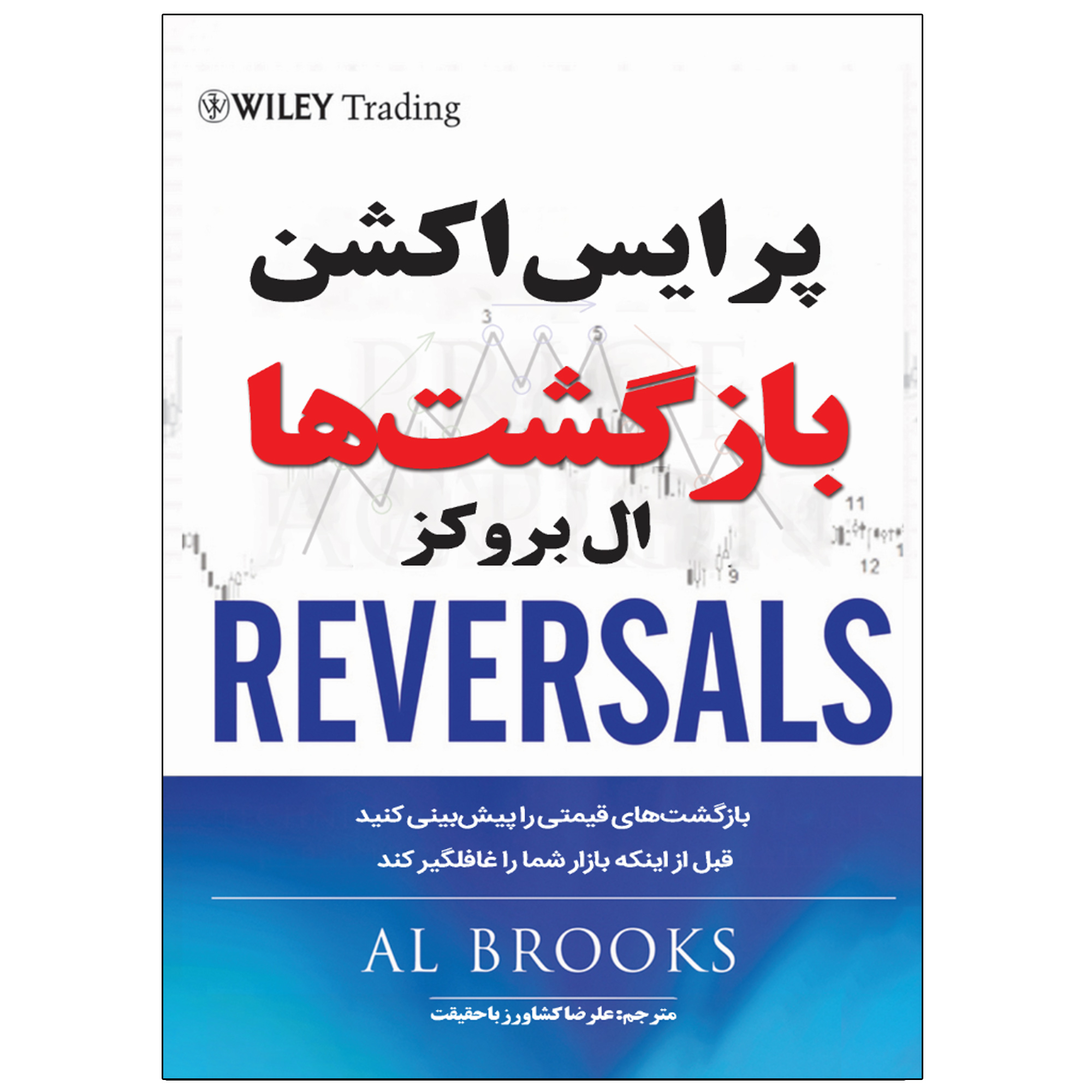 کتاب پرایس اکشن اثر ال بروکز ترجمه علیرضا کشاورز باحقیقت انتشارات نبض دانش