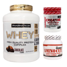 پروتئین وی فارماتک و آمینو کات مگنوم و کراتین مگنوم