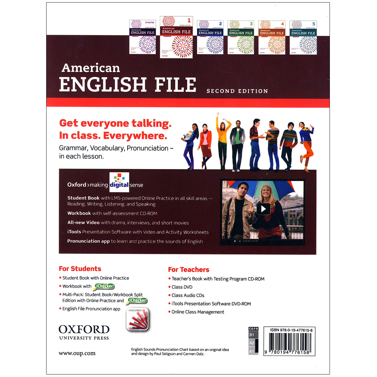 کتاب American English File s-2 2nd edition اثر Mike Boyle انتشارات اکسفورد 3 جلدی
