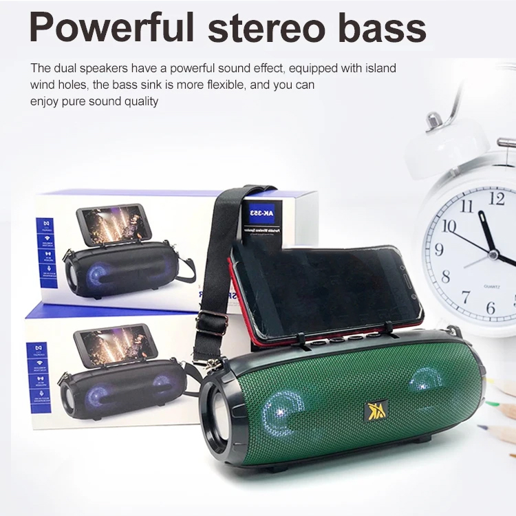 اسپیکر بلوتوثی قابل حمل ای کی مدل AK-353