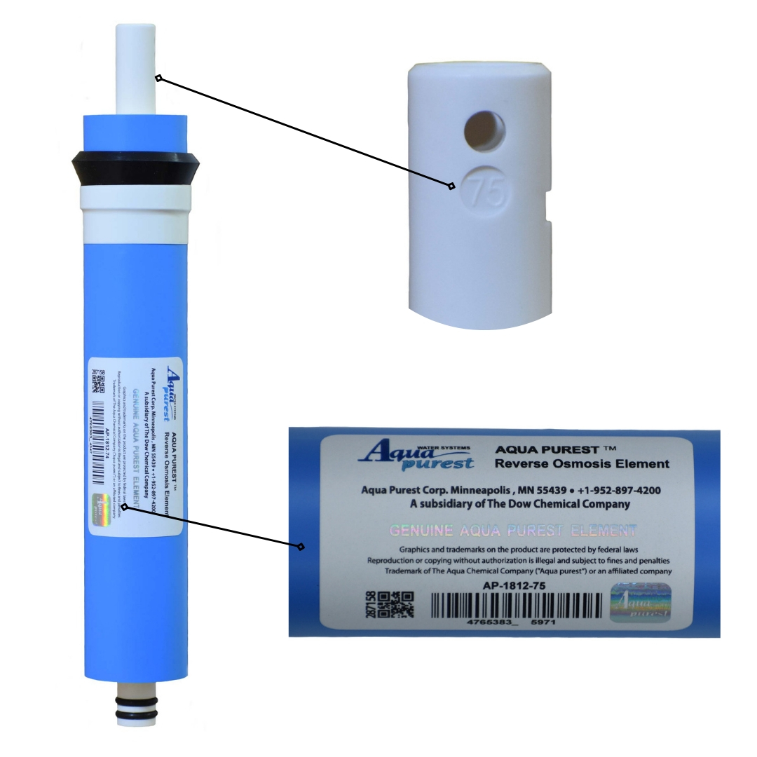 فیلتر دستگاه تصفیه آب آکوا پیورست مدل RO - FILTER 9099 مجموعه 9 عددی