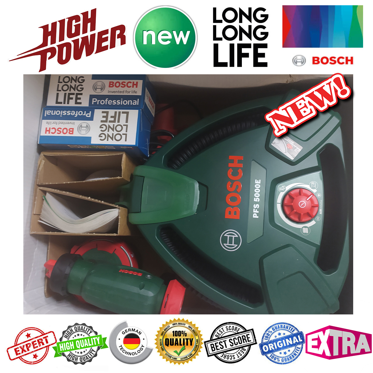 پیستوله رنگ پاش برقی بوش مدل PFS 5000 (Advanced)