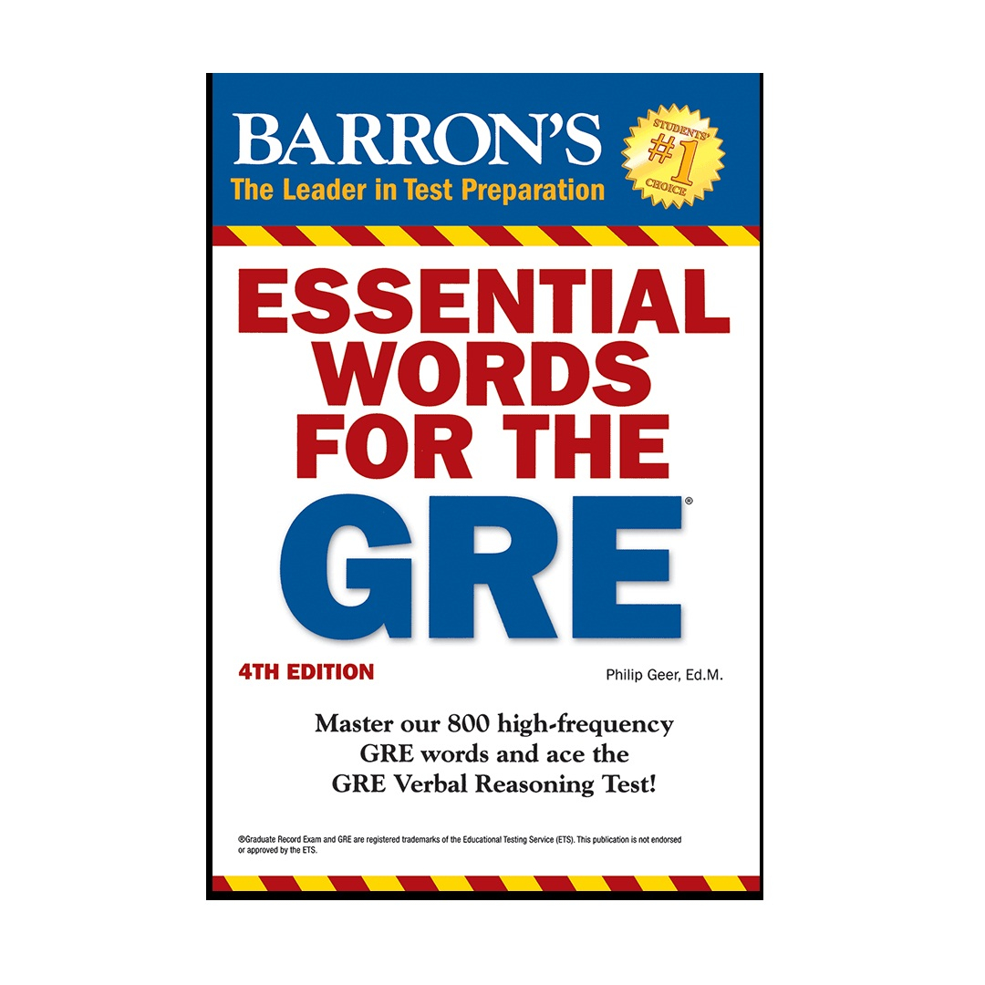 کتاب Essential Words for the GRE اثر Philip Geer انتشارات Barrons Educational Series