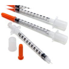 سرنگ انسولین بی دی مدل micro-fine plus حجم 0.5 میلی لیتر بسته 100 عددی