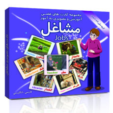 فلش کارت های علمی آموزشی و تصویری( دوزبانه) 2 تا 10 سال انتشارات امین آذر مجموعه کامل 14 عددی