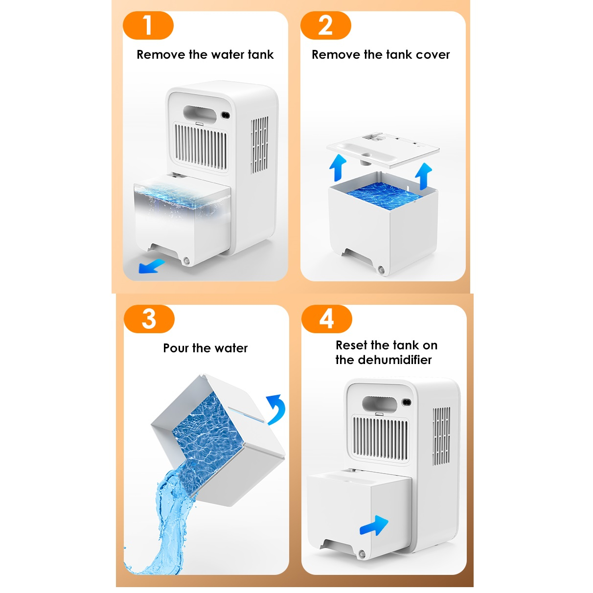 دستگاه رطوبت گیر سوپوو مدل YP2318