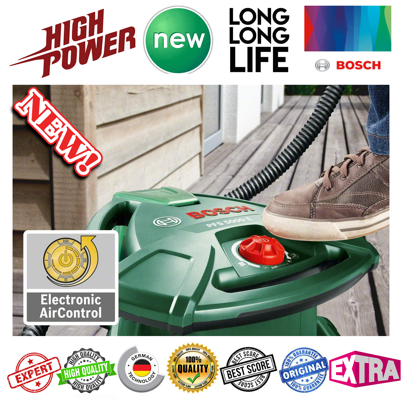 پیستوله رنگ پاش برقی بوش مدل PFS 5000 (Advanced)