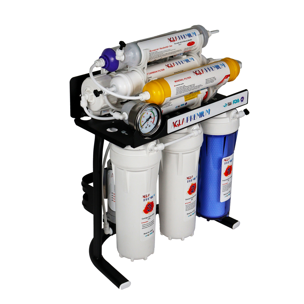 دستگاه تصفیه کننده آب آکواپرمیوم مدل A9POAB12-BK-TP