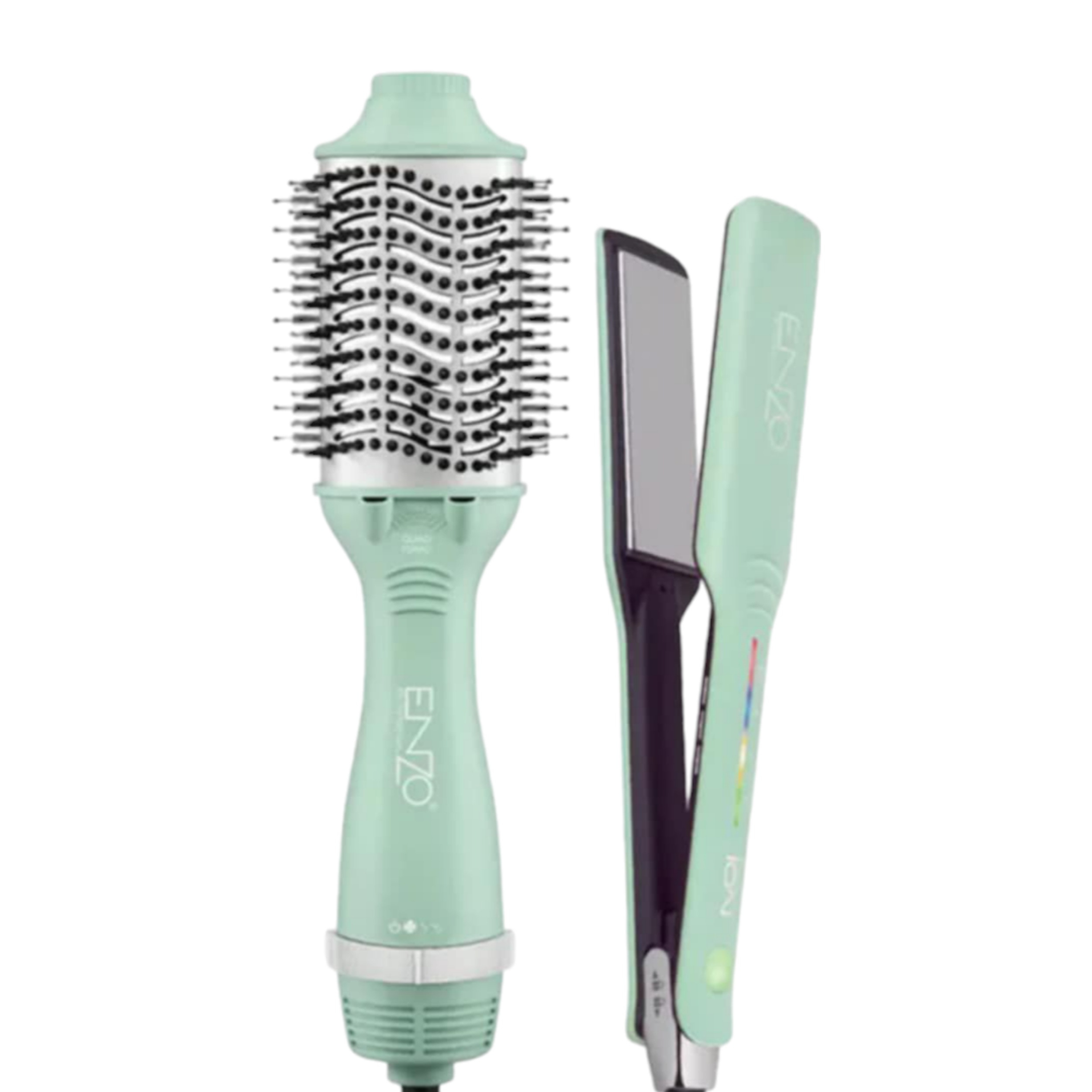 سشوار برسدار حالتدهنده 1500 وات انزو پروفیشینال مدل EN-511 به همراه اتو مو