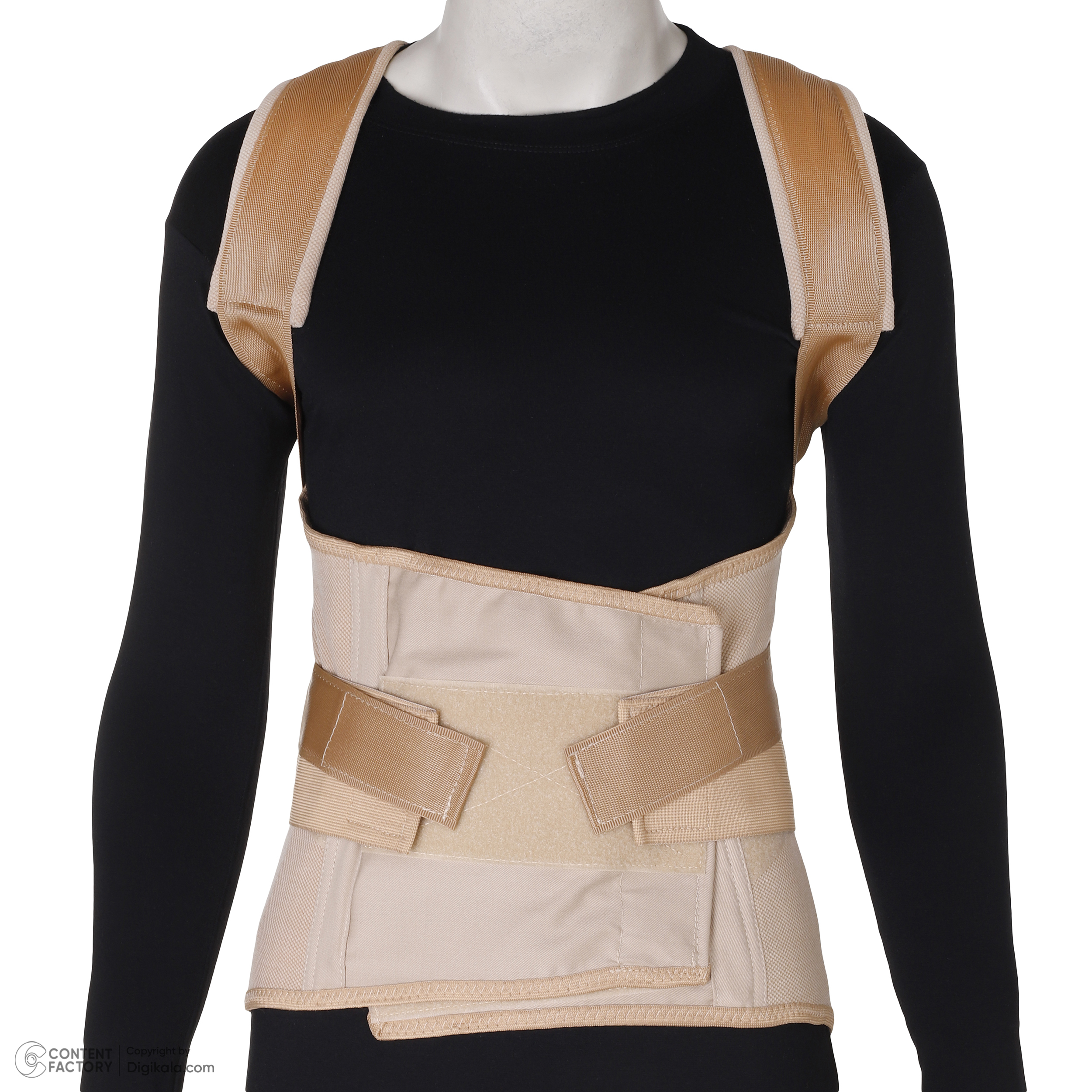 کمربند طبی سما طب پاکان مدل دورسو لومبو ساکرال کد 4021