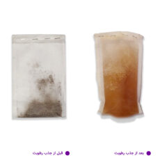 رطوبت گیر زباله ارغوان مدل ساده بسته 124 عددی