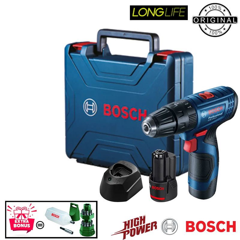 پیچ گوشتی شارژی چکشی بوش مدل GSB 120 Li Extra