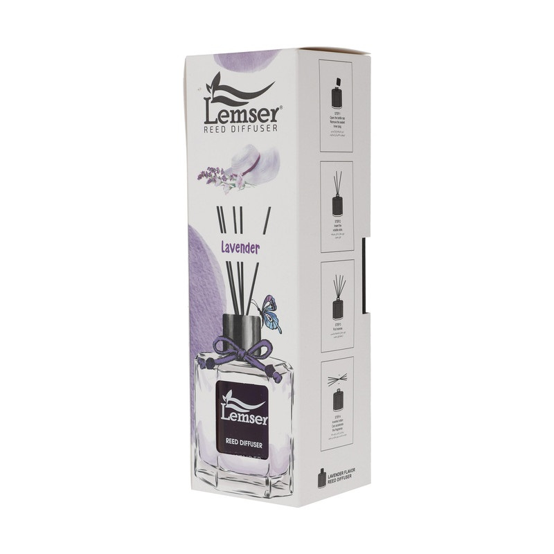 خوشبوکننده هوا لمسر مدل Lavender حجم 120 میلی لیتر مجموعه 2 عددی