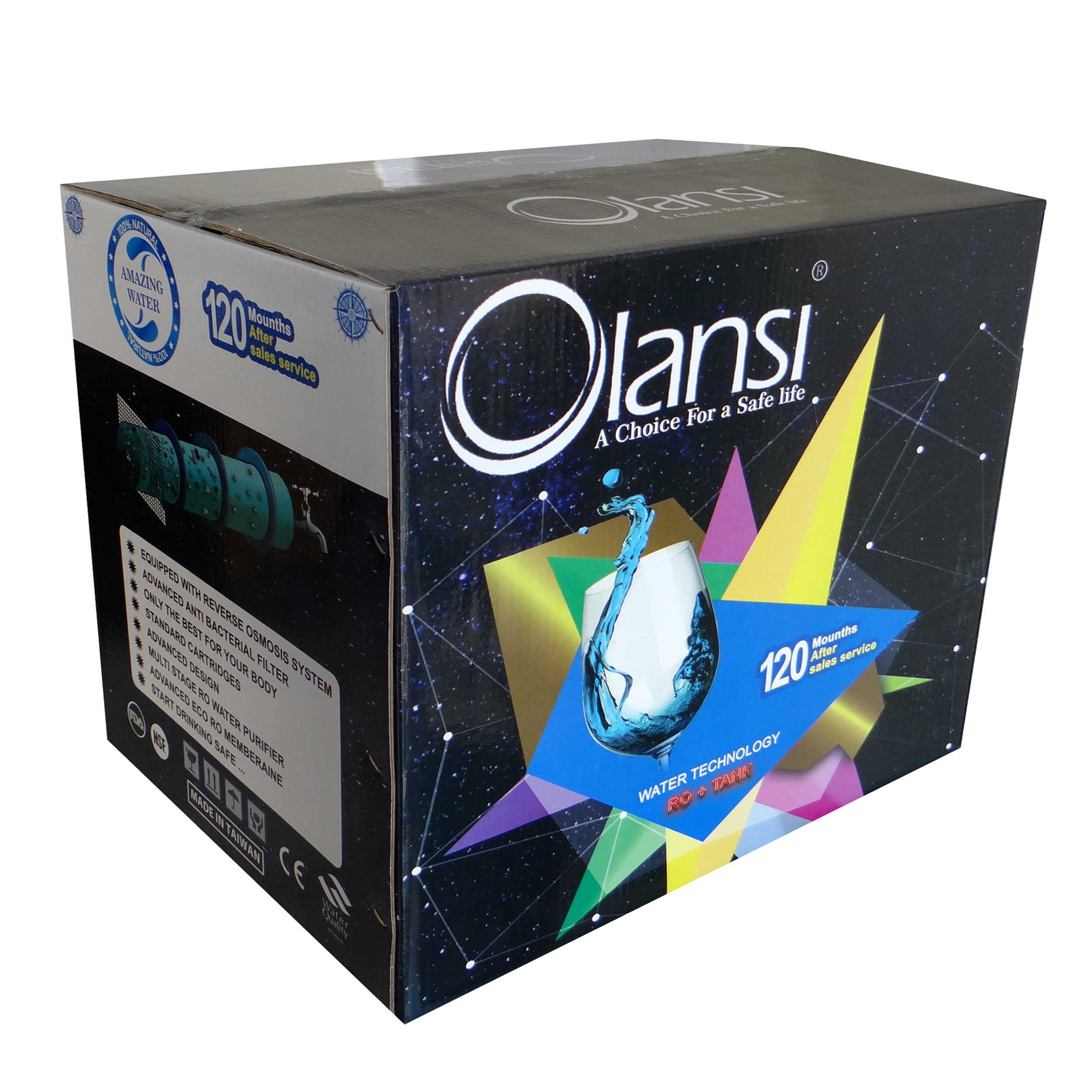 دستگاه تصفیه کننده آب خانگی اولانسی مدل Olansi RO-A930