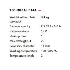 دستگاه چسب حرارتی فلکس مدل GG 200 18