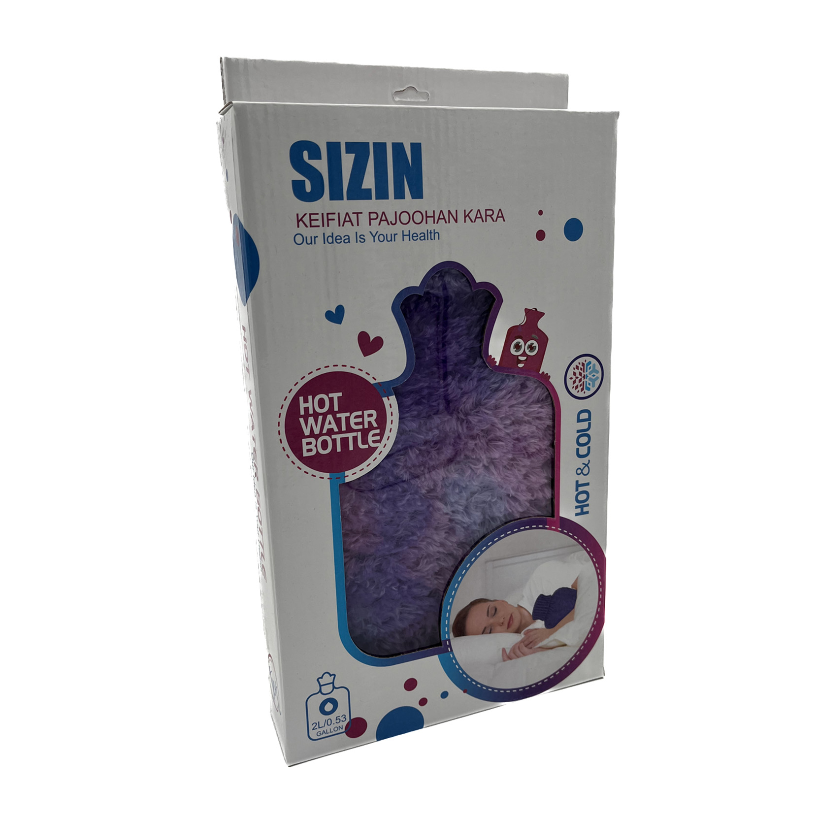 کیسه آب گرم سیزین مدل منگوله دار