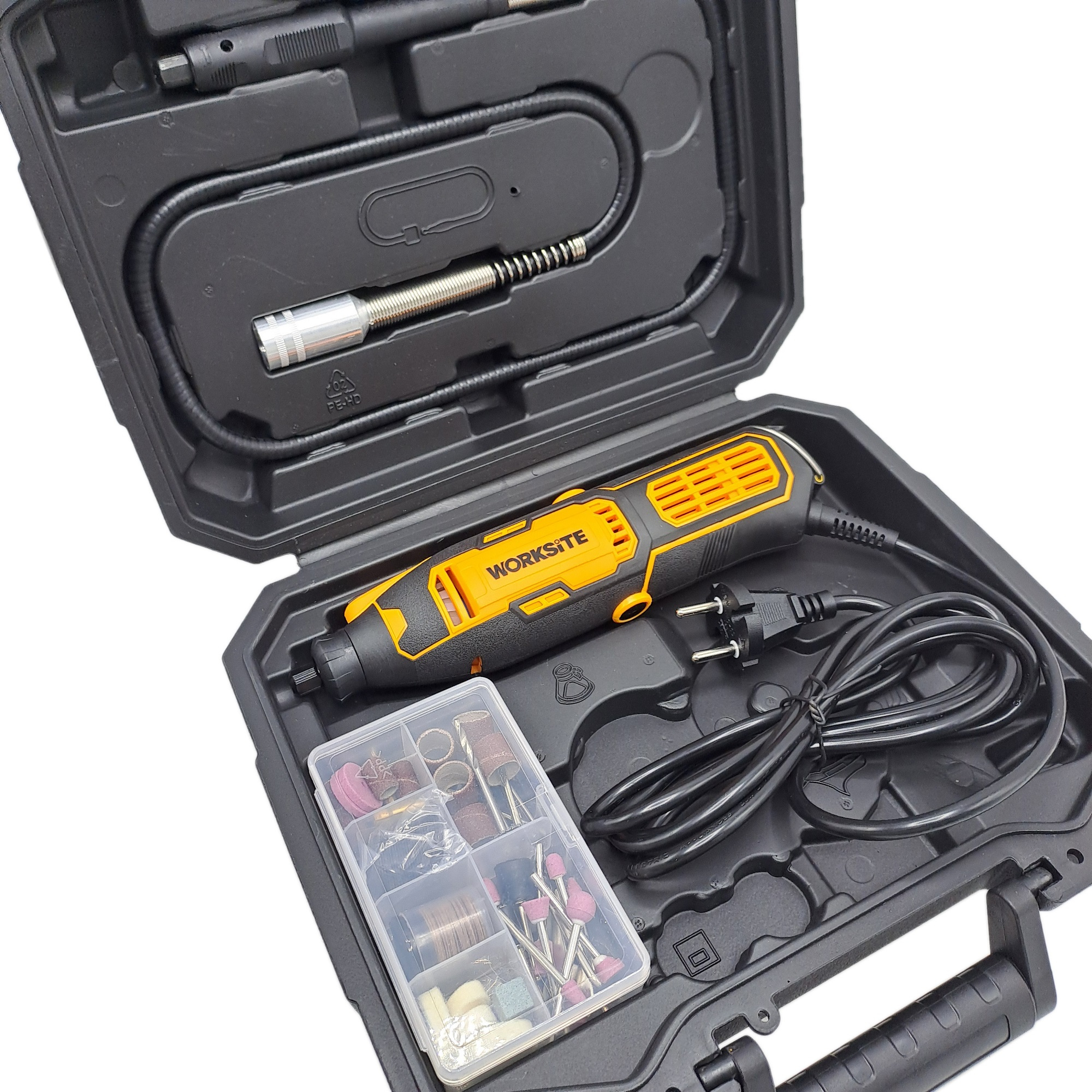 فرز انگشتی دیمردار 3.2 میلمتری 130 وات ورک سایت مدل EDG127 مجموعه 100 عددی