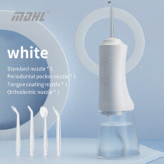 دستگاه شست و شوی دهان و دندان شارژی ام دی اچ ال مدل MD-6690 به همراه 4 سری