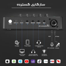 کارت صدا استودیو مدل F11-48V
