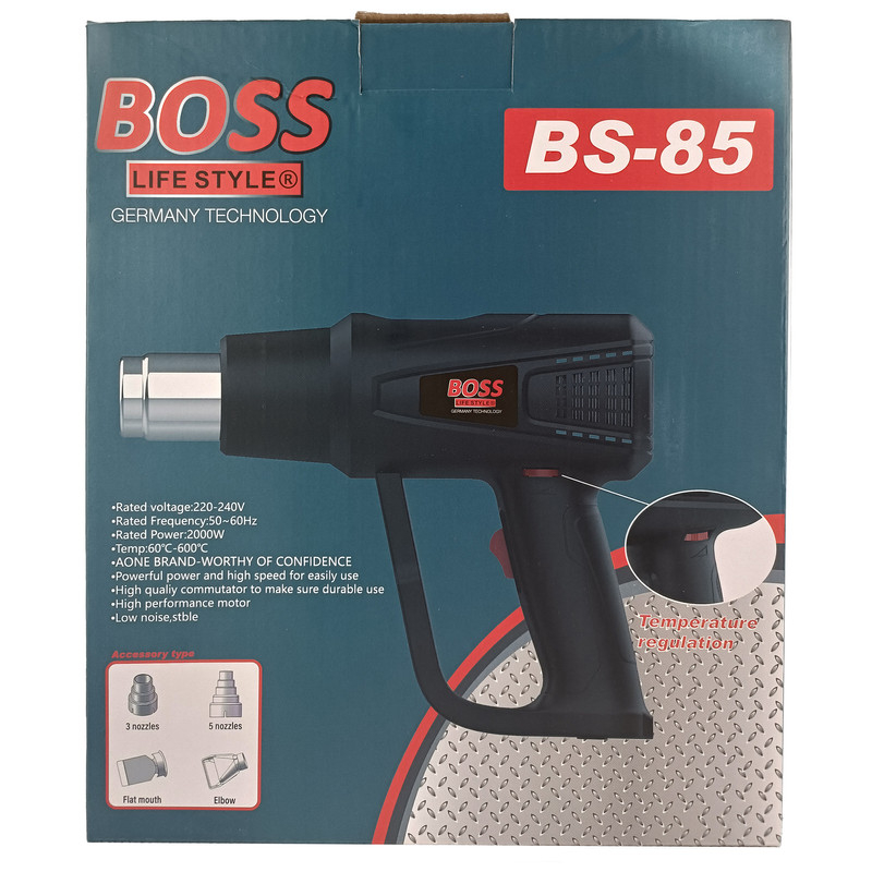 سشوار صنعتی باس مدل BS_85 کد دیمردار