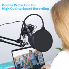 پاپ شیلد میکروفن مائونو مدل AU-PF150