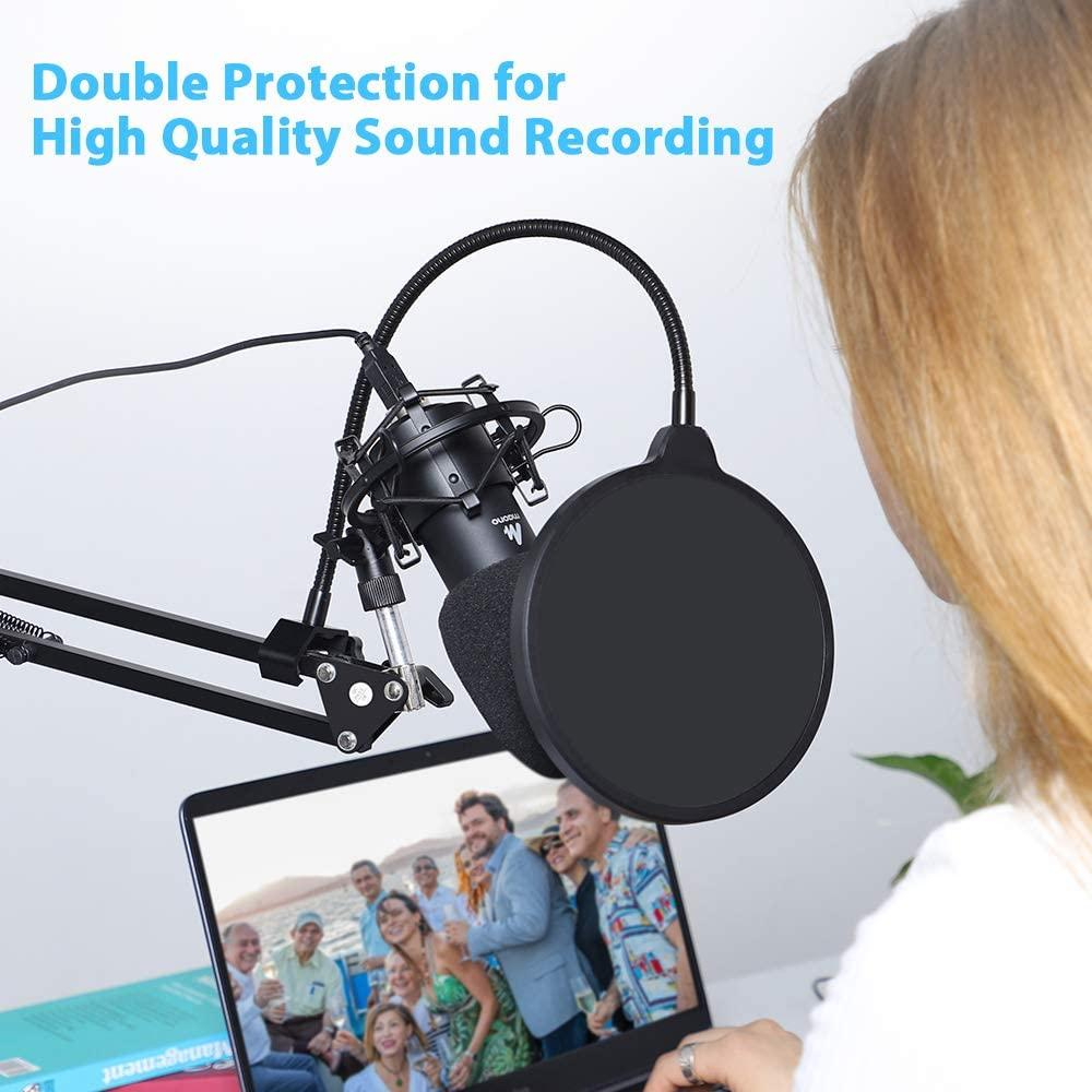 پاپ شیلد میکروفن مائونو مدل AU-PF150