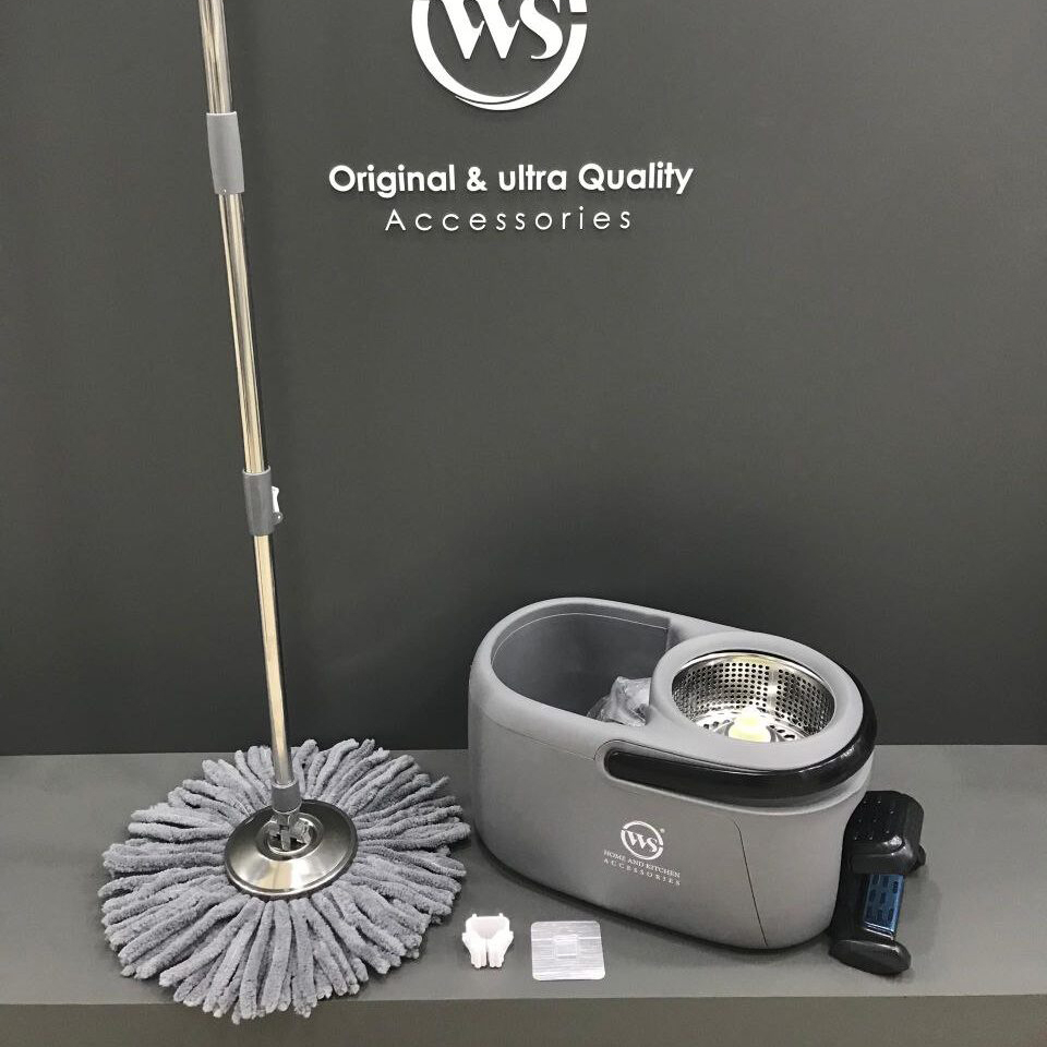 ست سطل و زمین شوی دبلیو اس مدل پدالی کد DH400