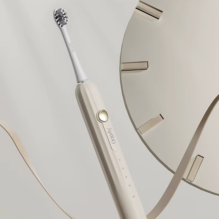 مسواک برقی آپیو مدل T12-A به همراه 4 سری یدک  مجموعه 2 عددی